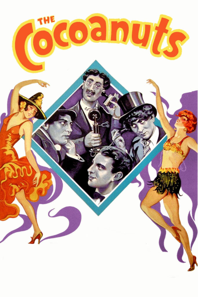 Póster de Los cuatro cocos