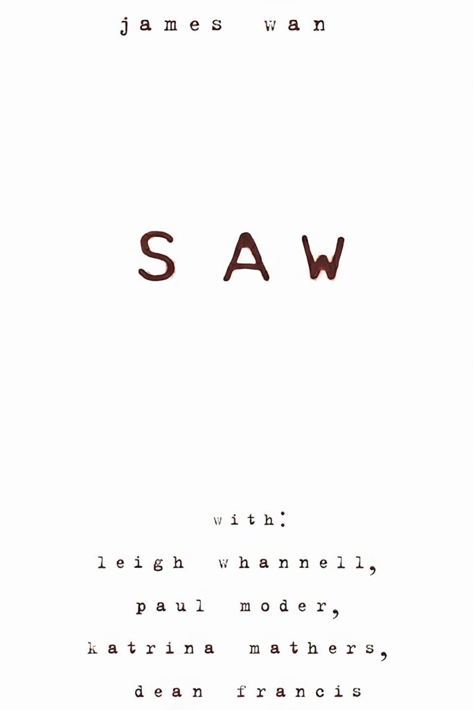 Póster de Saw (Corto original)
