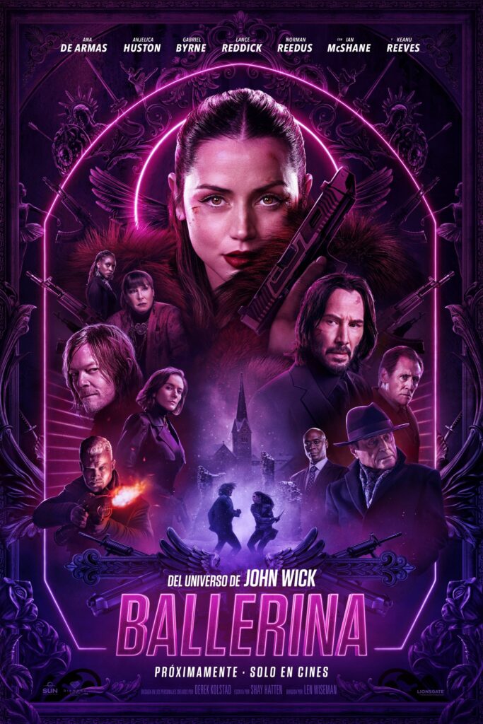 Póster de Ballerina, del universo de John Wick