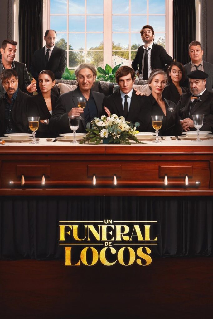 Póster de Un funeral de locos