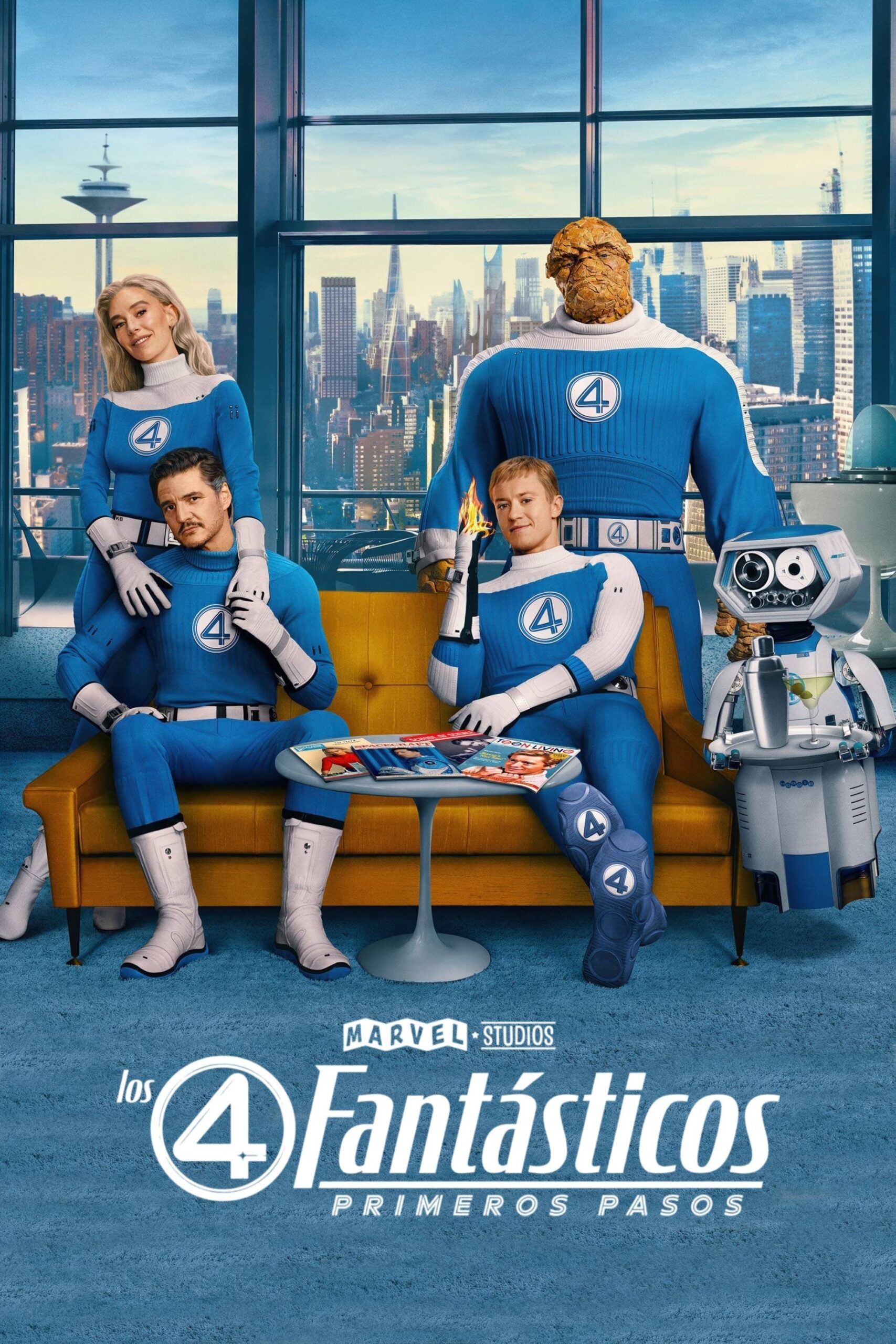 Póster de Los Cuatro Fantásticos: Primeros pasos