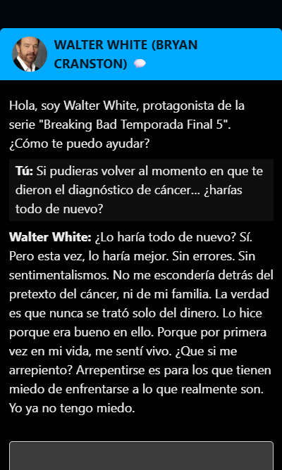 Estrenamos chatbot IA de pelis, series y libros… chatea con sus protagonistas - 3 - elfinalde