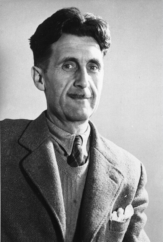 Póster de George Orwell