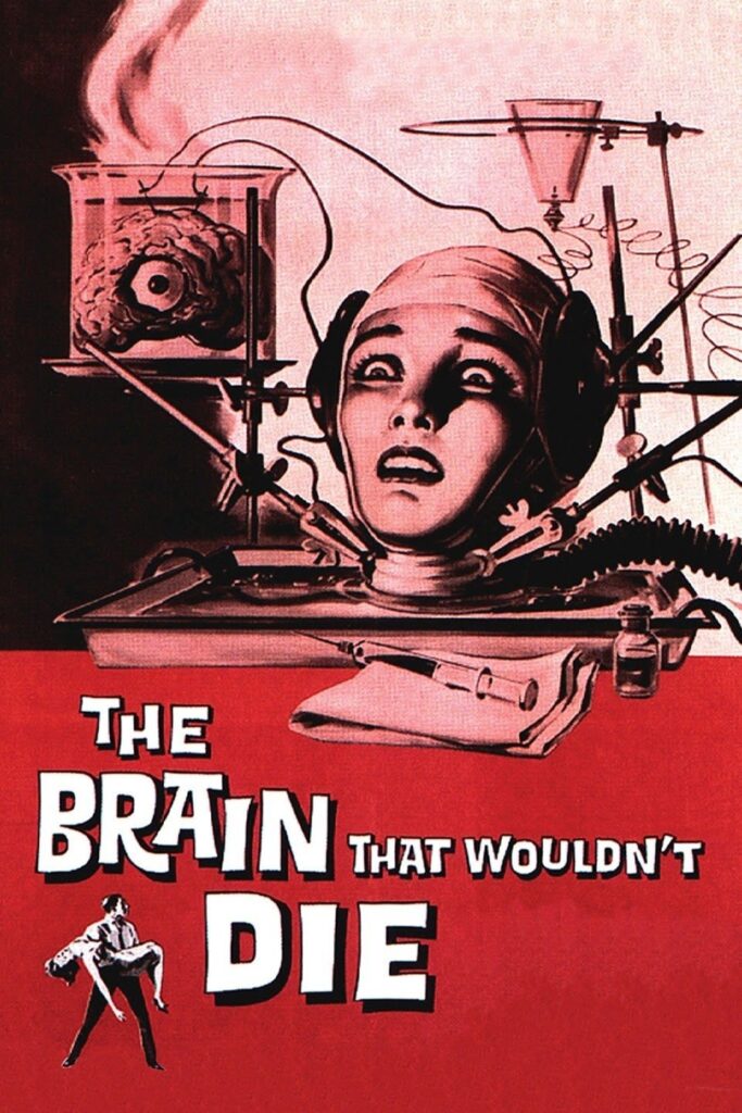 Póster de El cerebro que no quería morir