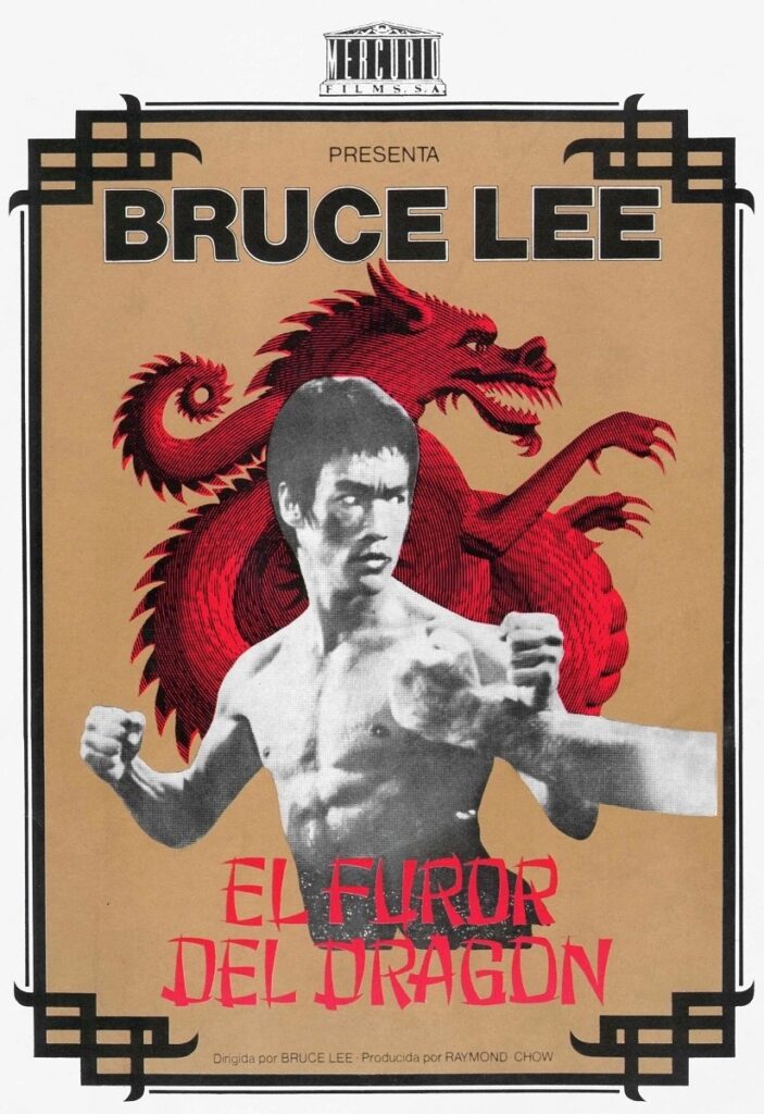 Póster de El furor del dragón